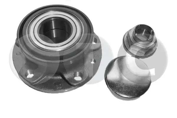Cubo de rueda trasero T490506 STC