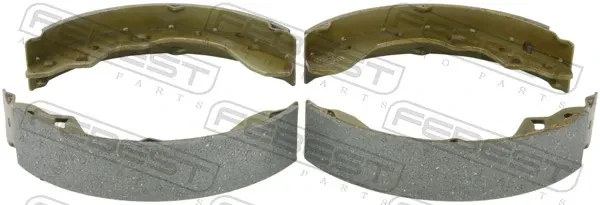 Zapatas de freno 0502BJR Febest