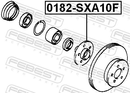 0182SXA10F Febest