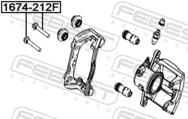 Guía de la pinza delantera Mercedes E (W213)