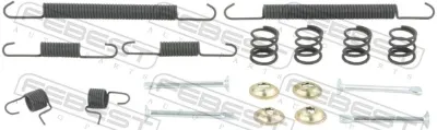Muelle de las zapatas de freno traseras de tambor FEBEST 0204B10RSRKIT