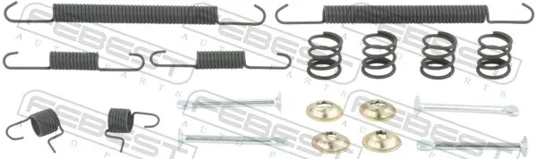 Muelle de las zapatas de freno traseras de tambor 0204B10RSRKIT Febest