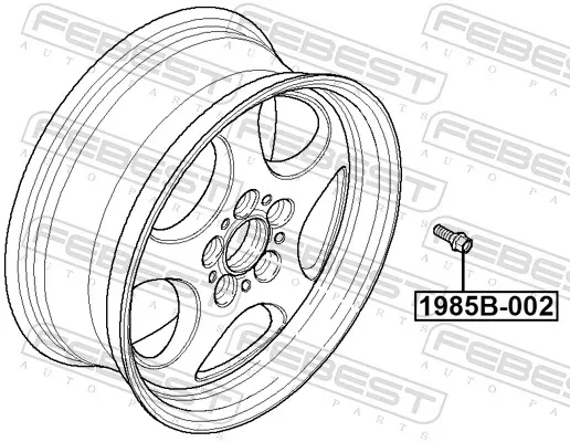 Tornillos para llantas para BMW 2 Gran Tourer F46