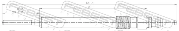 Bujías de calentamiento Porsche Cayenne 2 