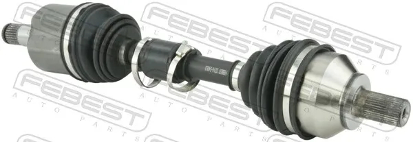 Semieje delantero izquierdo 2714S40LH Febest