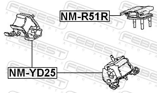 Montaje De Transmision (Montaje De Caja De Cambios) Nissan Navara D40M
