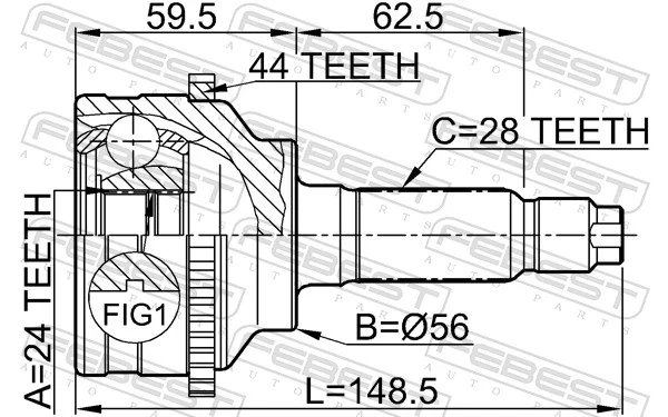 0510041A44 Febest