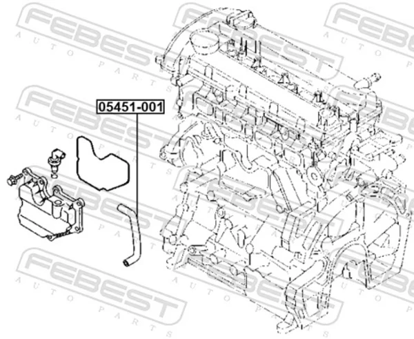 Manguera Tuberia De Radiador (gases de escape) Ford Mondeo 4 (CA2)