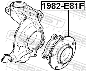 Comprar Buje de rueda delantero BMW 1  E81, E87