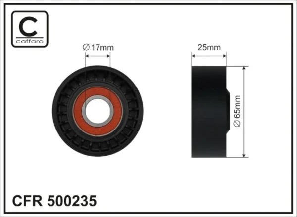 Rodillo, correa trapecial poli V Mercedes ML/GLE (W166)