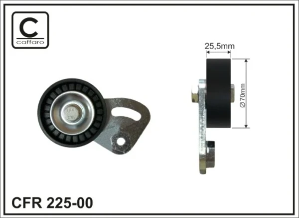Rodillo, correa trapecial poli V Rover 75 (RJ)