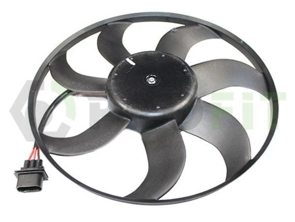 Ventilador (rodete +motor) refrigeración del motor con electromotor completo Volkswagen Polo 4 (9A4)