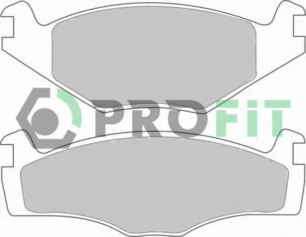 5000-0419 Profit pastillas de freno delanteras
