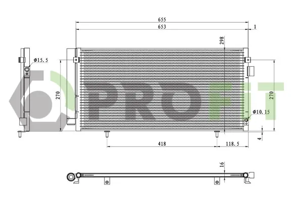 Condensador aire acondicionado Subaru Forester III