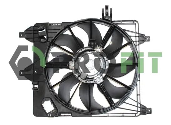 Difusor del radiador del aire acondicionado con ventilador y motor 7700428659 Nissan/Infiniti