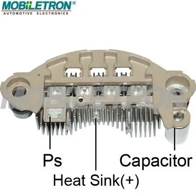 Puente de diodos, alternador RM191H Mobiletron