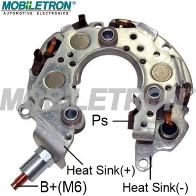 Puente rectificador del alternador MOBILETRON RN45