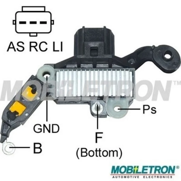 VRVN001 Mobiletron regulador de rele del generador (rele de carga)