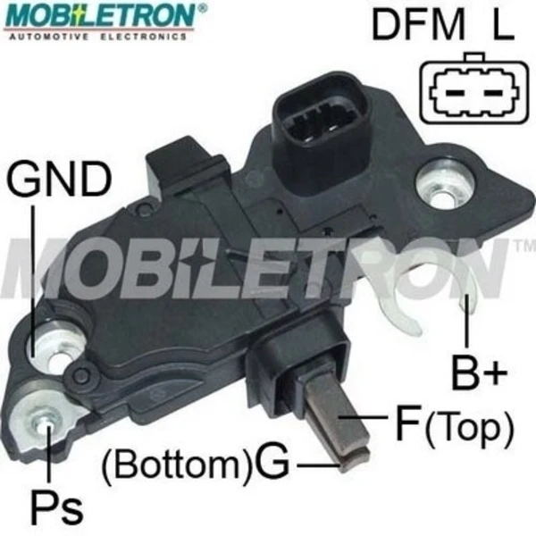 VRB160 Mobiletron regulador de rele del generador (rele de carga)