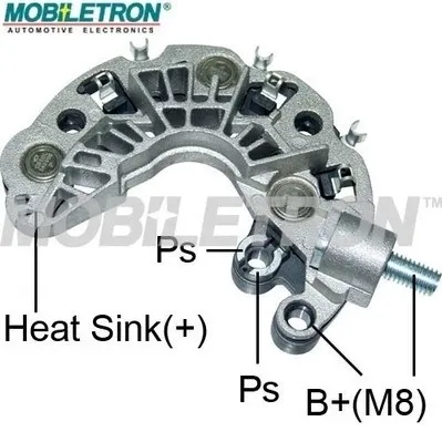 Puente de diodos, alternador RP57 Mobiletron