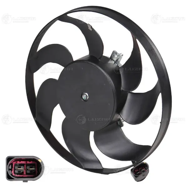 Ventilador de refrigeración completo derecho (motor y hélice) LFAC18K0 Luzar