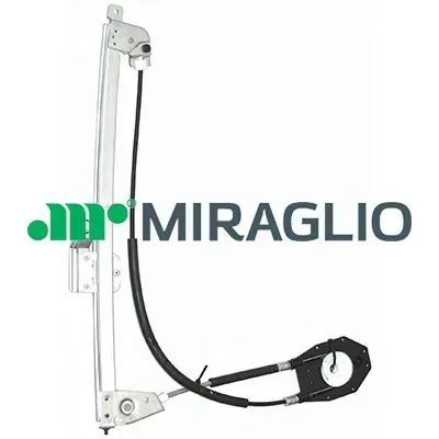 Mecanismo de elevalunas de la puerta trasera derecha 301200 Miraglio
