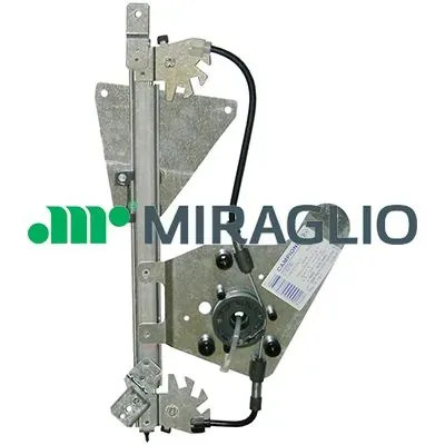 Mecanismo de elevalunas de la puerta trasera izquierda 301384 Miraglio
