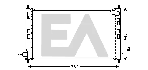 Radiador 31R51104 Eaclima