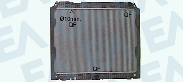 Radiador refrigeración del motor 31R45096 Eaclima