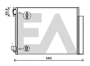 Condensador aire acondicionado 30C15002 Eaclima