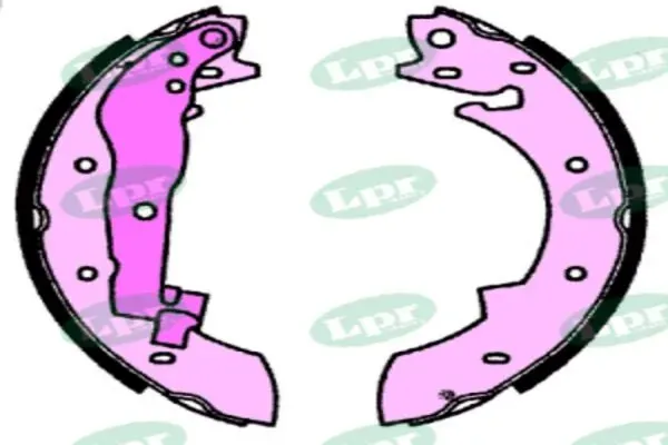Zapatas de freno 07350 LPR