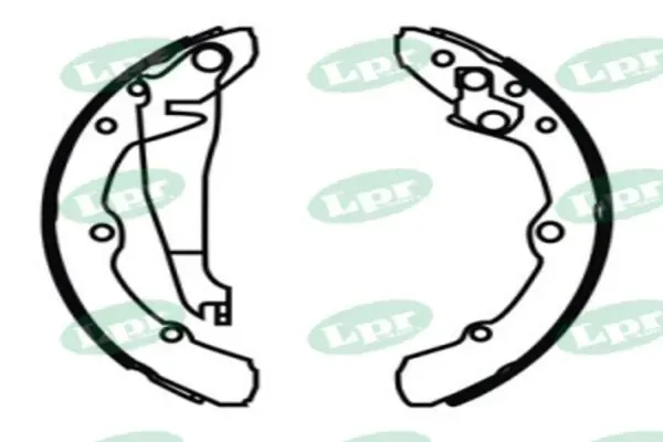 Zapatas de freno 06850 LPR