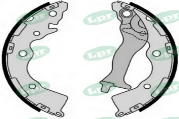Zapatas de freno 09350 LPR