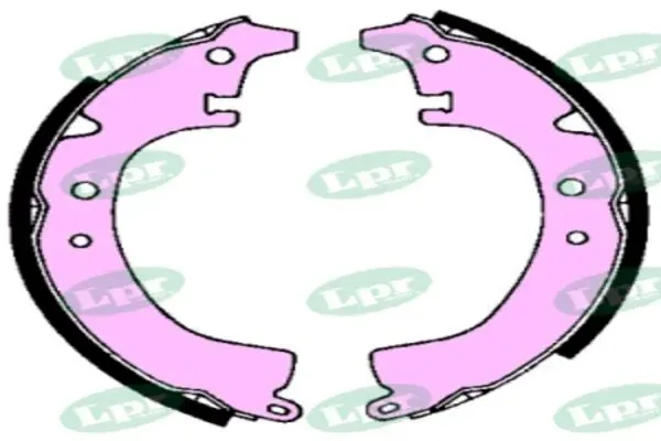 Zapatas de freno 03510 LPR