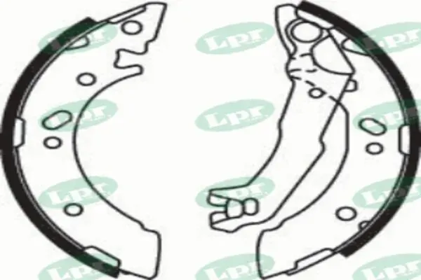 Zapatas de freno 07710 LPR