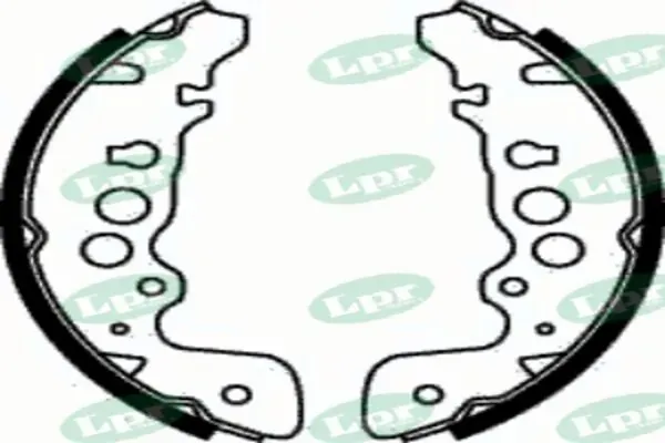Zapatas de freno 07470 LPR