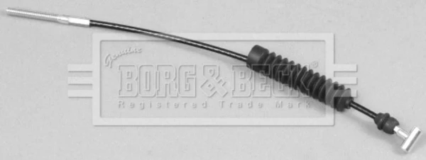 BKB2645 Borg&beck Cable de freno de mano delantero