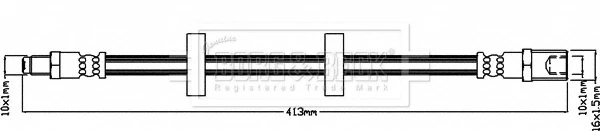 Latiguillo de freno delantero Iveco Daily 4 