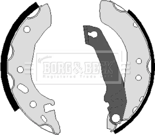 Juego de zapatas de frenos, freno de estacionamiento Ford Escort 5 (GAL, AVL)