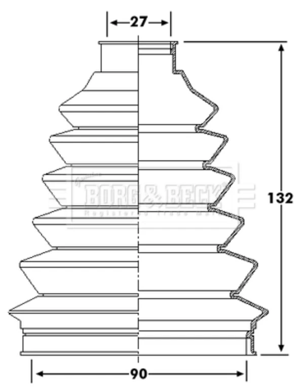 Fuelle, árbol de transmisión delantero exterior Renault Trafic (PXX)
