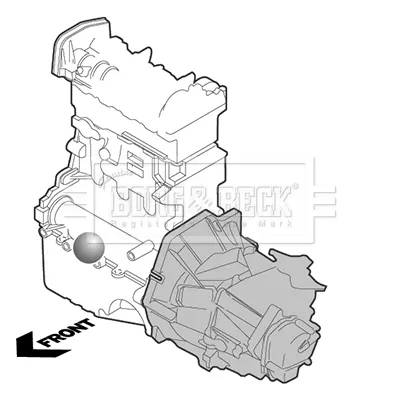  Soporte de motor delantero Opel Astra 