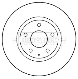  Disco de freno delantero Mazda CX-5 1