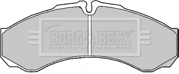Pastillas de freno traseras Renault Trucks Mascott (FH)