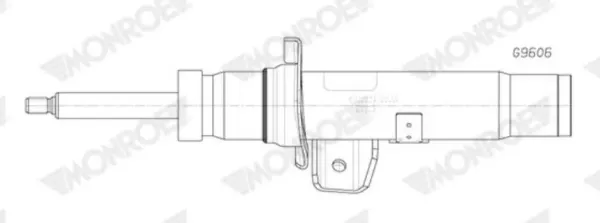 Amortiguador delantero izquierdo G9606 Monroe