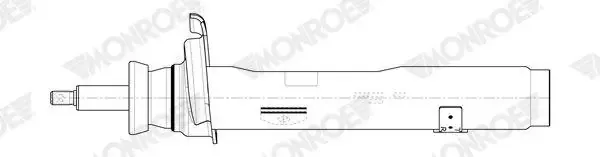 Amortiguador delantero izquierdo G8641 Monroe