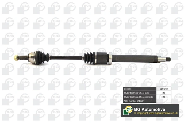 1881057 Ford árbol de transmisión delantero derecho