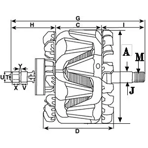 Comprar Rotor, alternador Renault LOGAN I LS