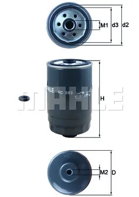 Filtro combustible KIA Sorento 3 C5, UM