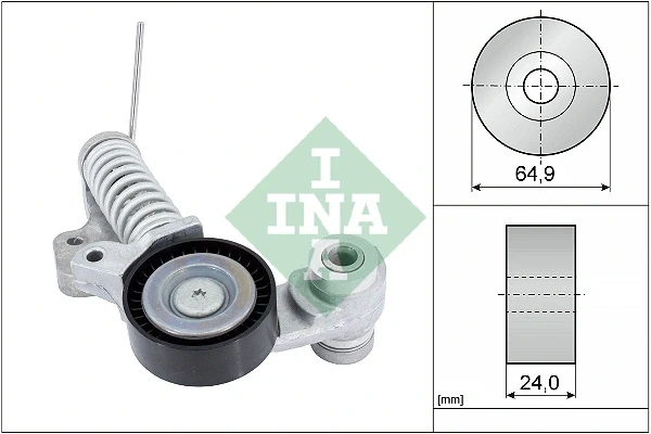 Tensor de correa, correa poli V Volvo S60 3 (224)