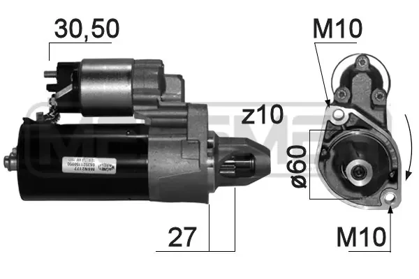 WG2013443 Wilmink Group motor de arranque